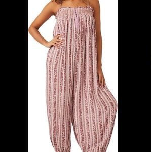 Free people rule the world maxi romper